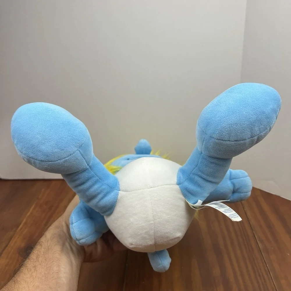 Smurf Build A Bear Workshop Blue Smurfette Girl Toy Plush Stuffed Animal 18